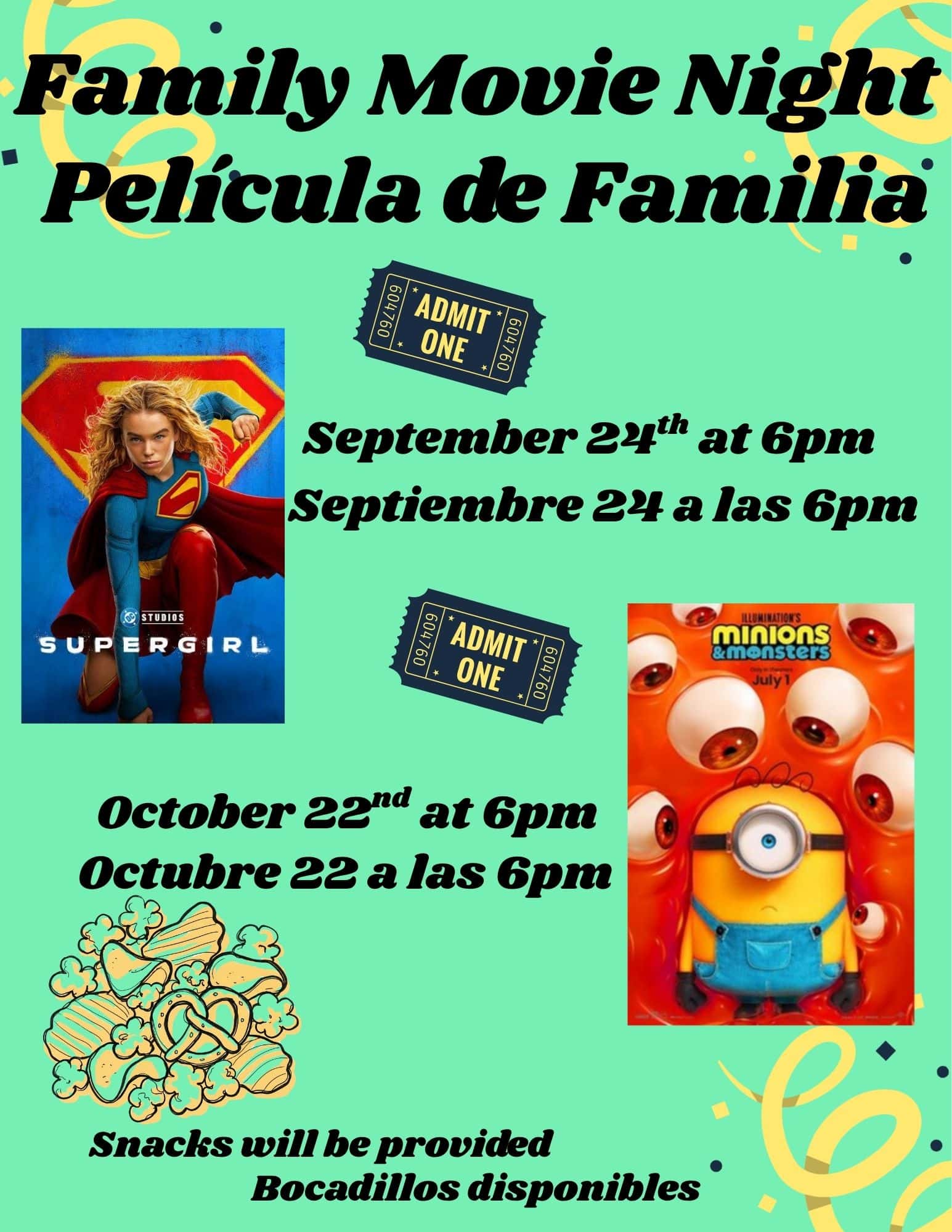 family movie night