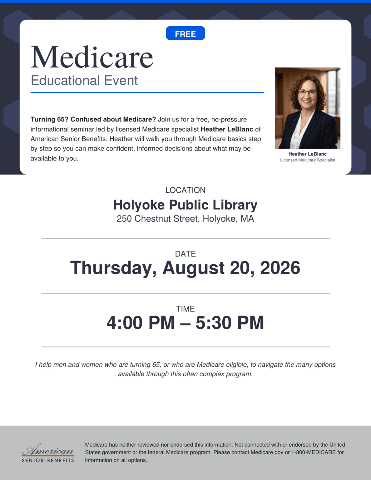 heather leblanc seminar flyer holyoke082026