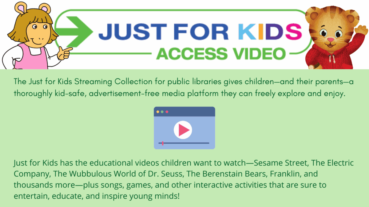 just for kids access videos